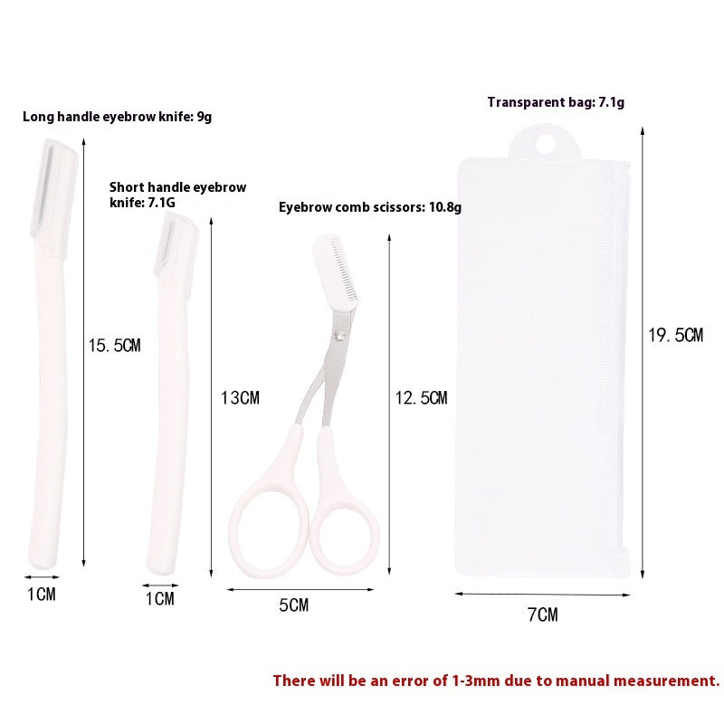 Eyebrow Shaping tools